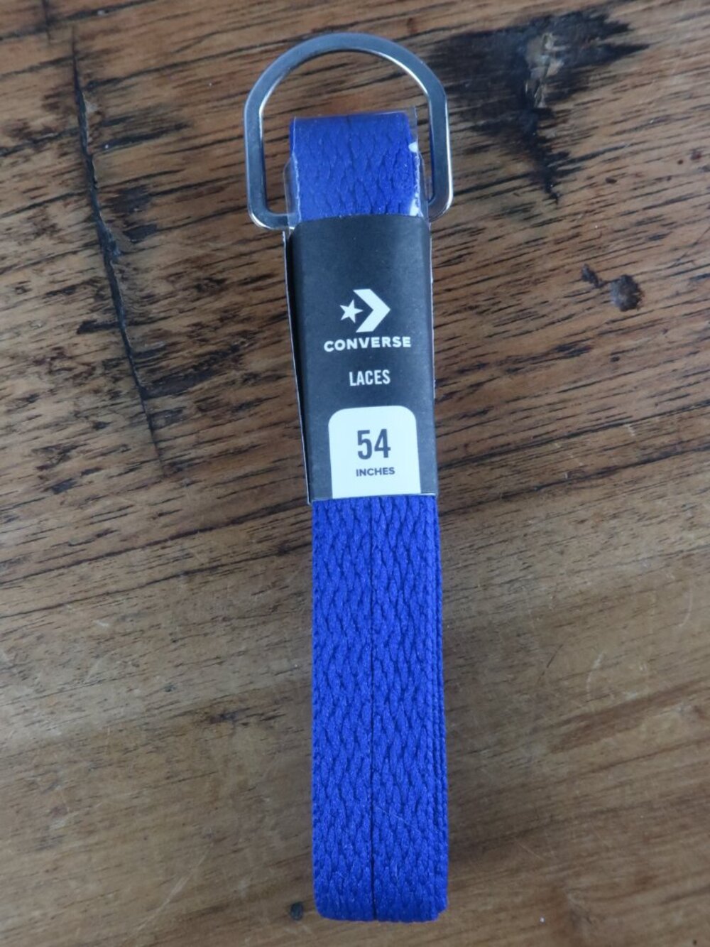 CONVERSE ROYAL BLUE FLAT SNEAKER LACES SIZE 54" NWT